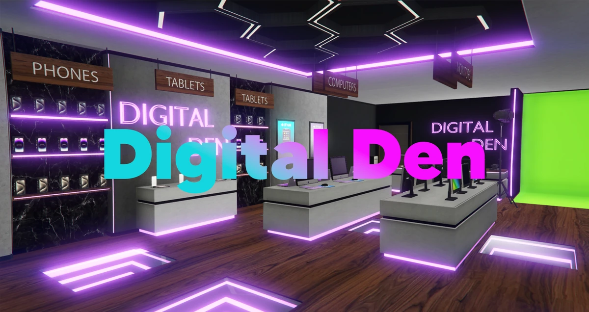 Digital Den MLO – Fully Open Source | Futuristic Tech Store for FiveM